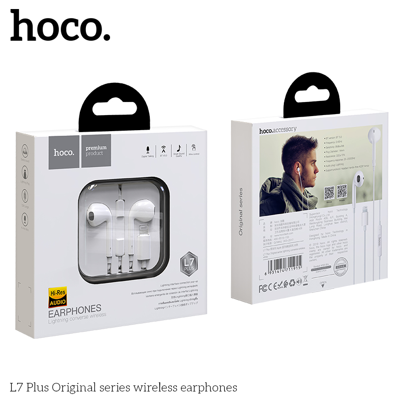 Hoco L7 Plus<br> Original series wireless earphones